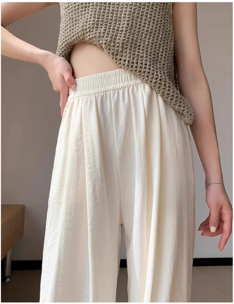 Women’s Wide-Leg Sports Pants